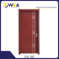 Eco-Friendly Wood Plastic Composite WPC Interior Porta de madeira Fabricante